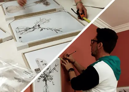 Instalação de Molduras e quadros